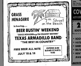 Grass Menagerie - Texas Armadillo Band