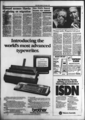 The Age from Melbourne, Victoria, Victoria, Australia on November 21, 1988 · Page 6