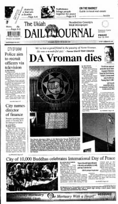 Ukiah Daily Journal from Ukiah, California on September 22, 2006 · Page 1