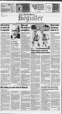 The Des Moines Register from Des Moines, Iowa on April 22, 1987 · Page 1