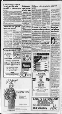 The Des Moines Register from Des Moines, Iowa on August 19, 1986 · Page 16