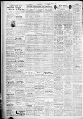 The Des Moines Register From Des Moines Iowa On April 11 1936
