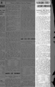 1917 Nebraska-Missouri, Des Moines Register