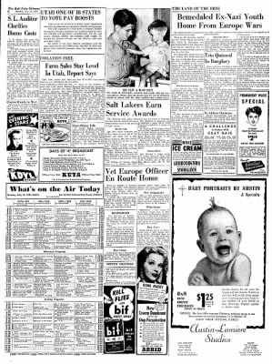 The Salt Lake Tribune from Salt Lake City, Utah on July 16, 1945 · Page 6