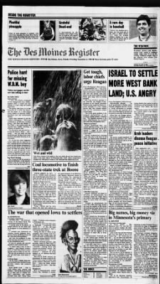 The Des Moines Register from Des Moines, Iowa on September 6, 1982 · Page 1
