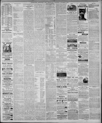 Democrat And Chronicle From Rochester New York On October 3 1876 Page 3