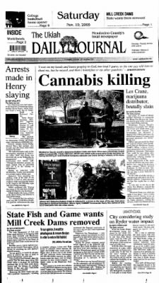 Ukiah Daily Journal from Ukiah, California • Page 1