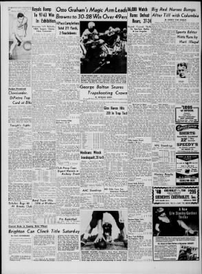 Immunize Enhance Corresponding Democrat and Chronicle from Rochester, New York on October 31, 1949 · Page  26