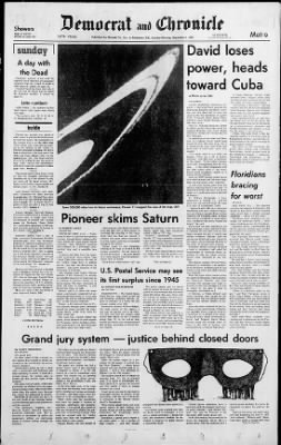 Democrat and Chronicle from Rochester, New York on September 2, 1979 · Page 1