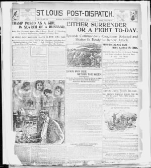 St. Louis Post-Dispatch from St. Louis, Missouri • Page 1