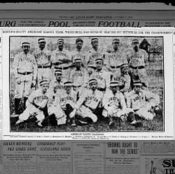 Boston team, 1903 World Series