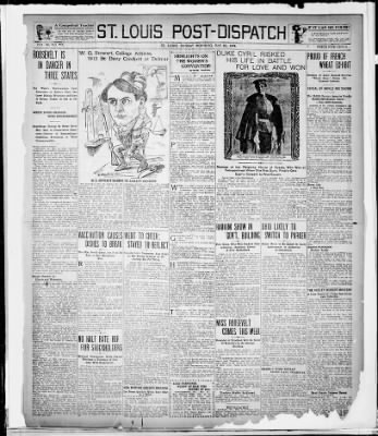 St. Louis Post-Dispatch from St. Louis, Missouri on May 22, 1904 · Page 1