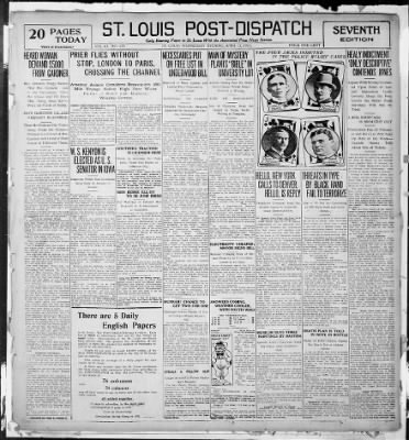 St. Louis Post-Dispatch from St. Louis, Missouri on April 12, 1911 · Page 1