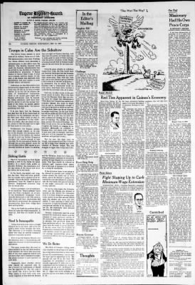 The Eugene Guard from Eugene, Oregon on February 20, 1963 · Page 6