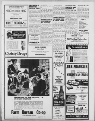 The Fairmount News from Fairmount, Indiana on November 24, 1960 · Page 5