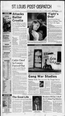 St. Louis Post-Dispatch from St. Louis, Missouri on September 22, 1991 · Page 1