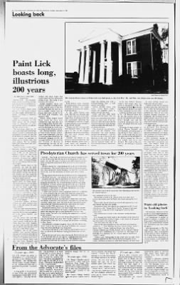 The Advocate-Messenger from Danville, Kentucky on November 3, 1985 · Page 22