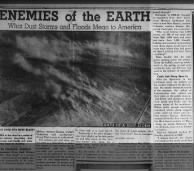 1936, enemies of the earth, what dust storms and floods mean to America.