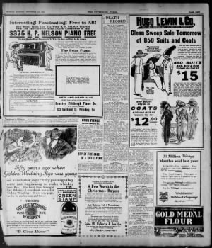 The Pittsburgh Press from Pittsburgh, Pennsylvania • Page 9