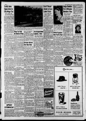 The Pittsburgh Press from Pittsburgh, Pennsylvania on December 11, 1944 · Page 4