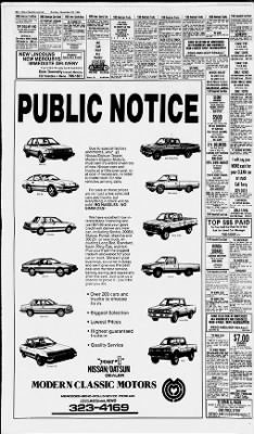 Reno Gazette-Journal from Reno, Nevada on November 25, 1984 · Page 46