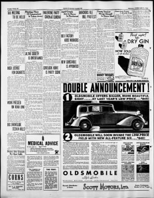 Reno Gazette-Journal from Reno, Nevada on February 9, 1934 · Page 12