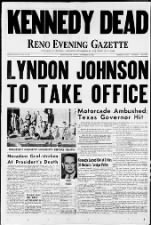 JFK is dead; Lyndon Johnson to take office; Motorcade ambushed in Dallas; Texas governor hit