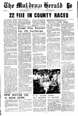 Big Basin Herald from Muldrow, Oklahoma • Page 1