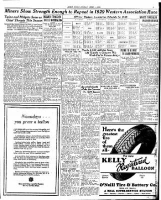 Joplin Globe from Joplin, Missouri on April 14, 1929 · Page 9