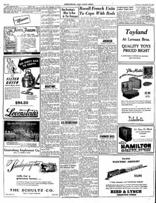 Greensburg Daily News from Greensburg, Indiana on November 22, 1947 · Page 6