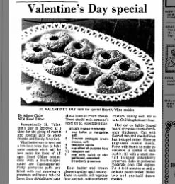 Heart O'Mine Cookies recipe from 1977