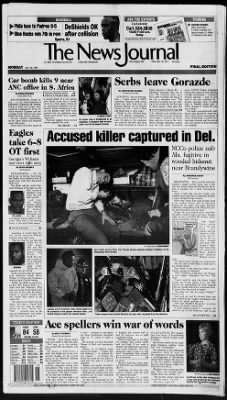 The News Journal from Wilmington, Delaware on April 25, 1994 · Page 1