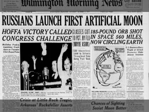 Soviet Union Launches Sputnik: October 4, 1957 - Fishwrap The official
