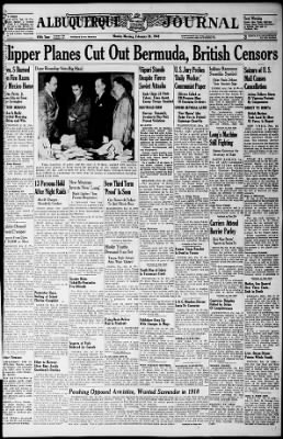 Albuquerque Journal from Albuquerque, New Mexico on February 26, 1940 · Page 1