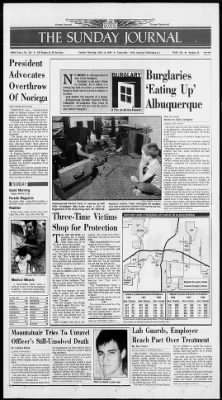 Albuquerque Journal from Albuquerque, New Mexico on May 14, 1989 · Page 1