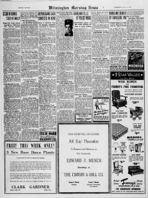 The Morning News from Wilmington, Delaware on July 12, 1944 · Page 11