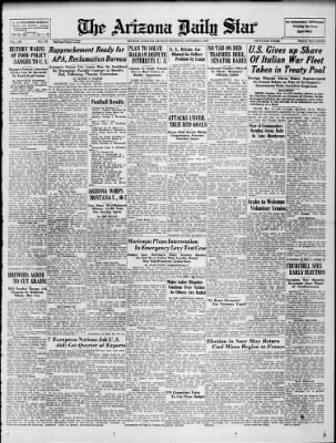 Arizona Daily Star from Tucson, Arizona on October 5, 1947 · Page 1