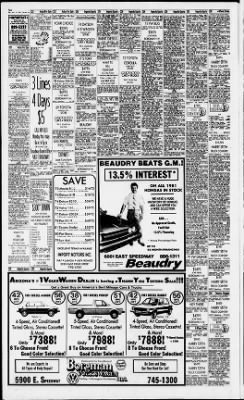 Arizona Daily Star from Tucson, Arizona on October 17, 1981 · Page 44