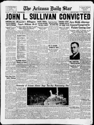 Arizona Daily Star from Tucson, Arizona on November 23, 1947 · Page 1