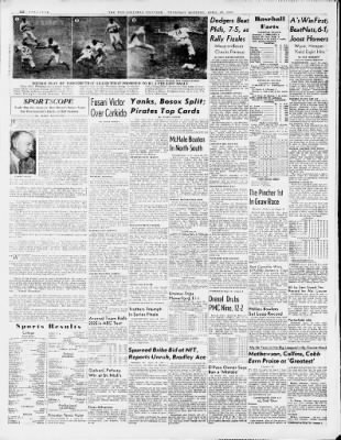 The Philadelphia Inquirer from Philadelphia, Pennsylvania on April 20, 1950 · Page 32