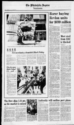 The Philadelphia Inquirer from Philadelphia, Pennsylvania on November 30, 1985 · Page 52