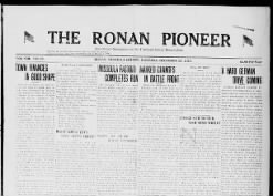 The Ronan Pioneer