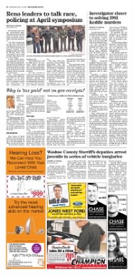Reno Gazette-Journal from Reno, Nevada • Page A4