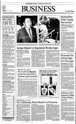 The Los Angeles Times from Los Angeles, California on July 30, 1991 · Page 40