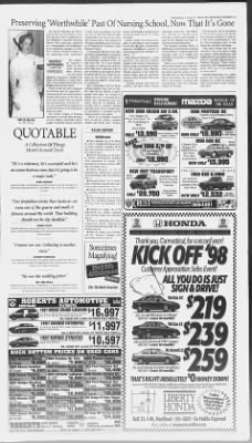 Hartford Courant from Hartford, Connecticut on January 14, 1998 · Page 61