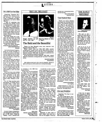 The Los Angeles Times from Los Angeles, California on June 14, 1992 · Page 290