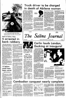 The Salina Journal from Salina, Kansas • Page 1