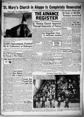 The Catholic Advance from Wichita, Kansas on December 23, 1949 · Page 1