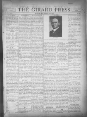 The Girard Press from Girard, Kansas • Page 1