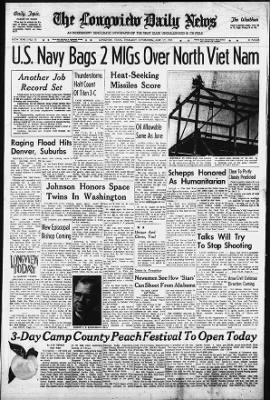 Longview News-Journal from Longview, Texas on June 17, 1965 · Page 1